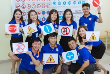Buổi khai giảng Trung tâm sát hạch lái xe Bình Thuận Cát Tường Minh