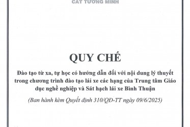 Quyết định ban hành quy chế đào tạo từ xa 2025