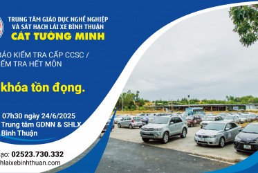 THÔNG BÁO KIỂM TRA CẤP CCSC / KIỂM TRA HẾT MÔN ngày 24-06-2025