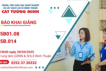 THÔNG BÁO KHAI GIẢNG ngày 28-04-2025